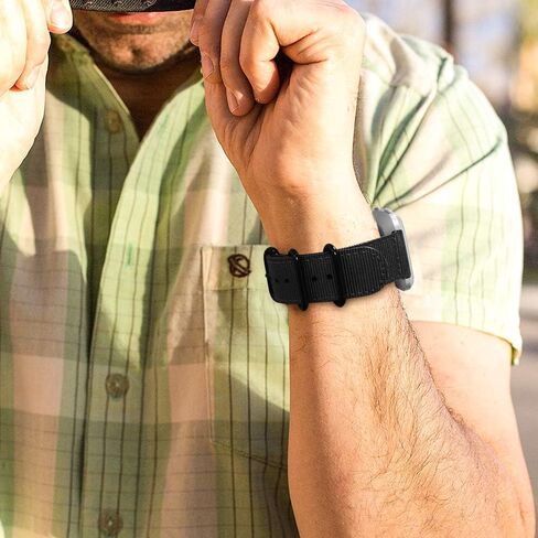 أساور FINTIE متوافقة مع إصدار Fitbit Versa 2/1 / Lite، ملحقات سوار معصم بديل من النايلون الناعم (ملونة) in Saudi Arabia