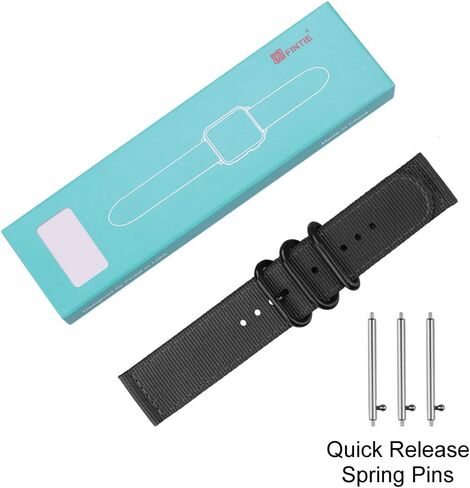 أساور FINTIE متوافقة مع إصدار Fitbit Versa 2/1 / Lite، ملحقات سوار معصم بديل من النايلون الناعم (ملونة) in Saudi Arabia