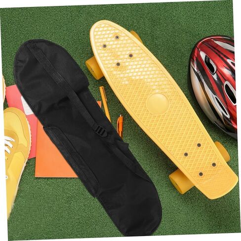 Skateboard Backpack with Breathable Mesh Back Capacity Pouch for Outdoor Activities Comfortable Single Shoulder Sling Bag for Skateboard Transport and Storage in Saudi Arabia