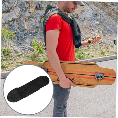 Skateboard Backpack with Breathable Mesh Back Capacity Pouch for Outdoor Activities Comfortable Single Shoulder Sling Bag for Skateboard Transport and Storage in Saudi Arabia