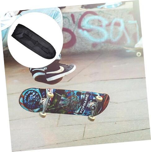 POPETPOP Portable Skateboard Bag Carrying Case for Drift Board Wear Resistant Single Shoulder Rucksack Lightweight and Durable Design for Skateboard in Saudi Arabia