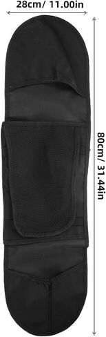 GALPADA Portable Skateboard Sling Bag with Mesh Back Storage for Outdoor Activities Single Shoulder Design for Easy Carrying for Travel and Sports Use in Saudi Arabia
