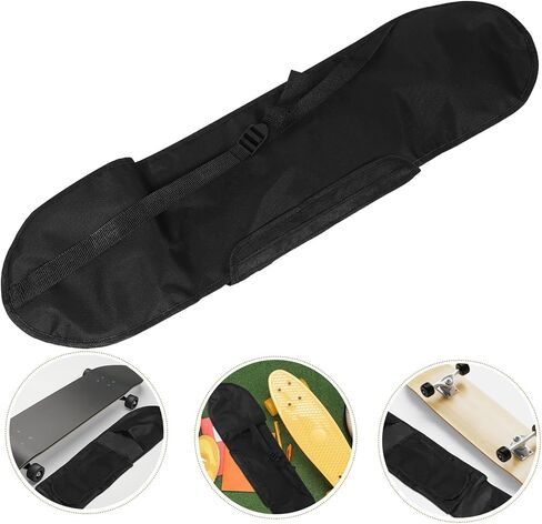 GALPADA Portable Skateboard Sling Bag with Mesh Back Storage for Outdoor Activities Single Shoulder Design for Easy Carrying for Travel and Sports Use in Saudi Arabia