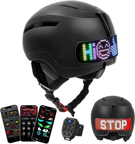 Ski Helmet - PC Shell + EPS Cushioning Layer(MIPS System) -Snowboard Helmet for Men, Women & Youth - Helmets for All Snow Sports in Saudi Arabia
