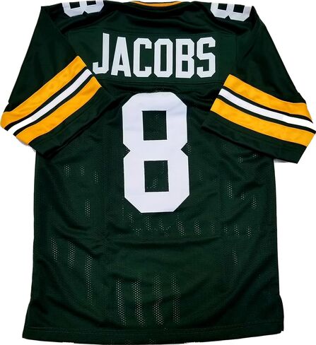 Custom Stitched Green Josh Jacobs Youth Jersey Size Youth XL in Saudi Arabia