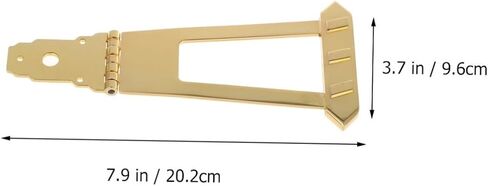 SUPVOX String Square Shape Tailpiece Archtop Tailpiece Jazz Guitar Accessory Construction in Saudi Arabia