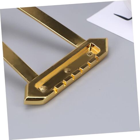 SUPVOX String Square Shape Tailpiece Archtop Tailpiece Jazz Guitar Accessory Construction in Saudi Arabia