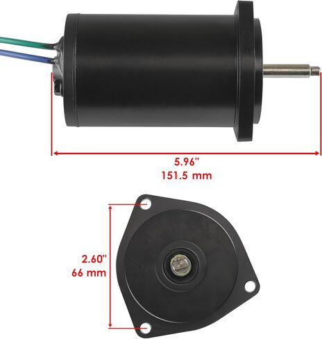 Caltric Tilt Trim Motor Compatible With Yamaha 62Y-43880-01-00 CS3-43880-00-00 69W-43880-09-00 in Saudi Arabia