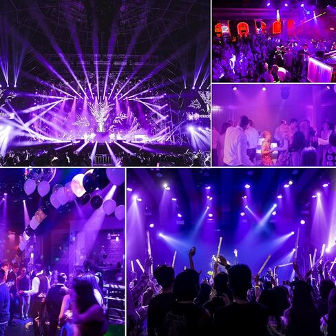 36LED Black Light, Czgor UV Stage Lights Blacklight DMX/Remote Control for Disco, Wedding, Party, Halloween, Music Show, Body Painting Glow in Kuwait