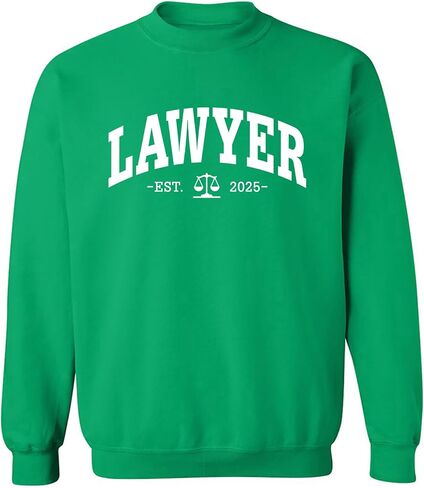 zerogravitee Lawyer est. 2025 Crewneck Sweatshirt in Saudi Arabia