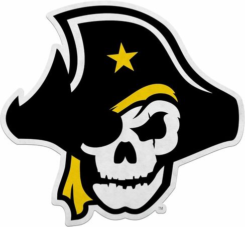 Rico Industries NCAA Southwestern University Pirates Shape Cut Pennant - Home and Living Room Décor - Soft Felt EZ to Hang in Saudi Arabia