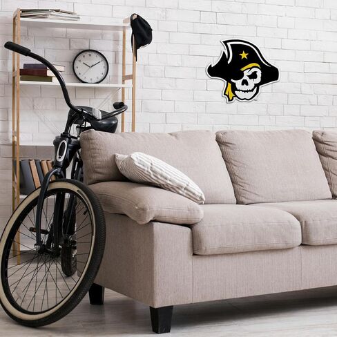 Rico Industries NCAA Southwestern University Pirates Shape Cut Pennant - Home and Living Room Décor - Soft Felt EZ to Hang in Saudi Arabia
