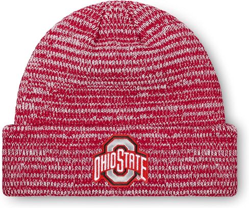 FOCO NCAA Adult Official Marled Cold Weather Cuffed Knit Beanie in Clear Holiday Ball Ornament in Saudi Arabia