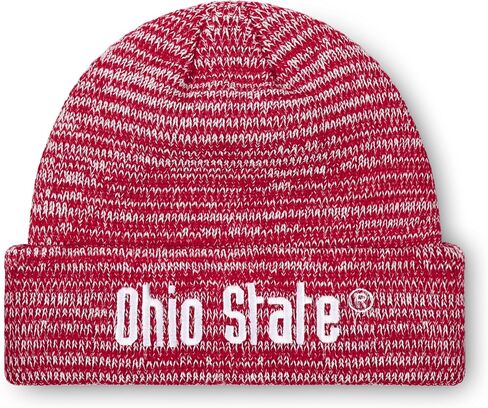 FOCO NCAA Adult Official Marled Cold Weather Cuffed Knit Beanie in Clear Holiday Ball Ornament in Saudi Arabia