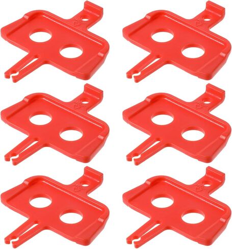 6 Pcs Bicycle Brake Pads Spacer Bicycle Hydraulic Disc Brake Pads Spreader Cycling Instert Repair Tool for Mountain, Road Bike in Saudi Arabia