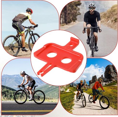 6 Pcs Bicycle Brake Pads Spacer Bicycle Hydraulic Disc Brake Pads Spreader Cycling Instert Repair Tool for Mountain, Road Bike in Saudi Arabia