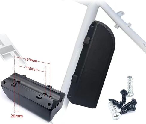 E-Bike Controller Box ABS Waterproof Dustproof Case for Electric Bicycle or Scooter, Extra-Large Size with Mounting Hardware(L) in Kuwait