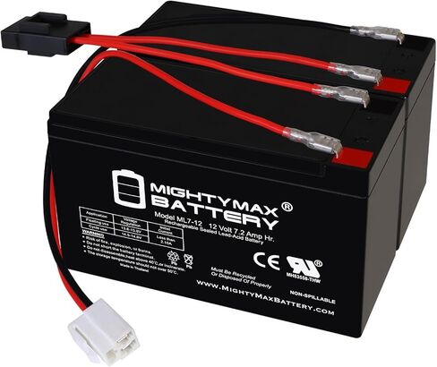 Mighty Max Battery 12V 7Ah SLA Replacement Battery Compatible With Razor Electric scooter wire harness for Razor dirt bikes in Saudi Arabia