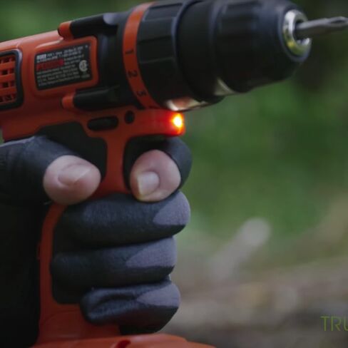 Patented Open Index Finger and Thumb Tip Touchscreen Foam Nitrile Gloves for Hiking, Camping, & Outdoor Recreation (Men & Women) in Saudi Arabia
