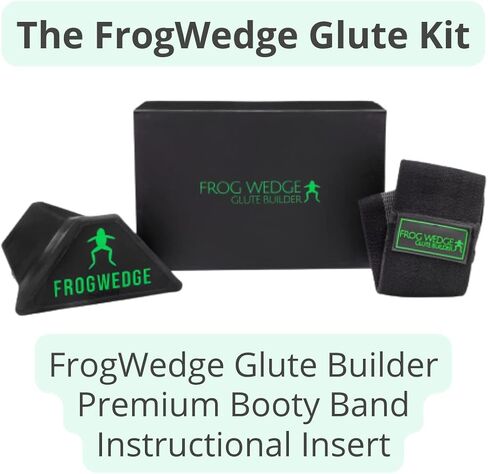 KIT w/Booty Band Hip Circle - Patented Frog Pump Exercise, Home Workout, Glute Training, Booty Building Accessory in Saudi Arabia