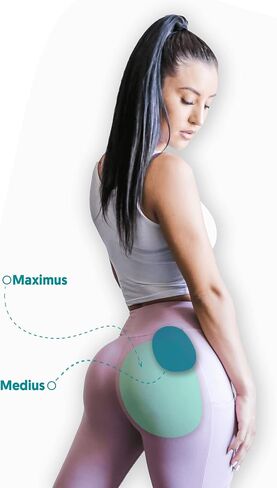 KIT w/Booty Band Hip Circle - Patented Frog Pump Exercise, Home Workout, Glute Training, Booty Building Accessory in Saudi Arabia