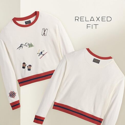 PENDLETON womens Graphic French Terry Pullover in Kuwait
