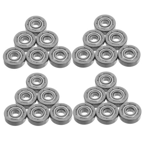 30pcs Bearing for Toy Cars Skateboards Groove Ball Bearings Internal Lubrication Axle for Scooters in Kuwait