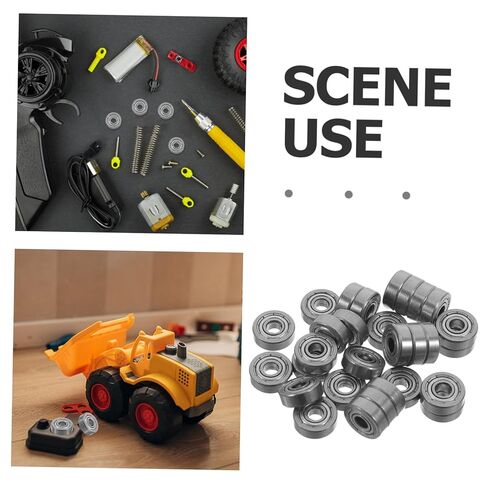 30pcs Bearing for Toy Cars Skateboards Groove Ball Bearings Internal Lubrication Axle for Scooters in Kuwait