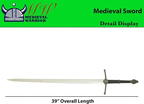 Medieval Warrior Middle Age Crusader Viking Sword with Scabbard in Saudi Arabia
