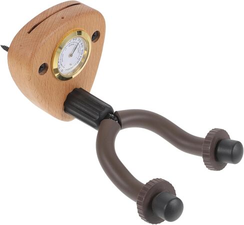GALPADA 1Set Guitar Wall Mount Hanger with Hygrometer Versatile Holder for Acoustic Electric Violin Ukulele Durable Space Saving Design for String Instruments for Display in Saudi Arabia