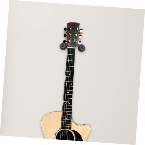 GALPADA 1Set Guitar Wall Mount Hanger with Hygrometer Versatile Holder for Acoustic Electric Violin Ukulele Durable Space Saving Design for String Instruments for Display in Saudi Arabia