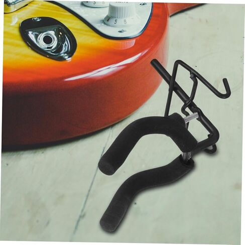 Kisangel Guitar Wall Mount Rack Multi-Instrument Compatible Sturdy Decorative Easy to Install in Saudi Arabia