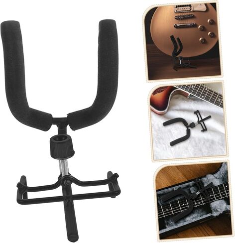 Kisangel Guitar Wall Mount Rack Multi-Instrument Compatible Sturdy Decorative Easy to Install in Saudi Arabia