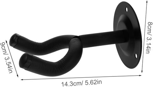 Lurrose Metal Guitar Wall Mount Holder for Ukulele Violin Bass Guitar Acoustic Electric Wall Hook in Saudi Arabia