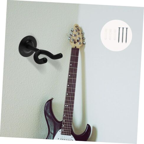 Lurrose Metal Guitar Wall Mount Holder for Ukulele Violin Bass Guitar Acoustic Electric Wall Hook in Saudi Arabia