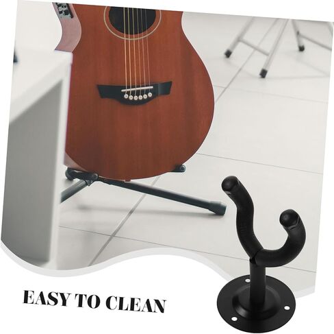 Lurrose Metal Guitar Wall Mount Holder for Ukulele Violin Bass Guitar Acoustic Electric Wall Hook in Saudi Arabia