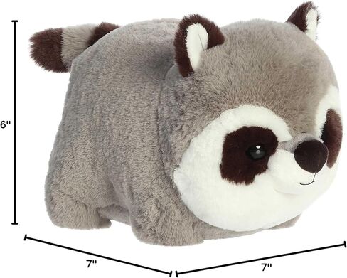 حيوان محشو من Aurora® Adorable Spudsters™ Rory Raccoon™ - احتضان مريح - رفاق مرحون - رمادي 10 بوصات in Saudi Arabia