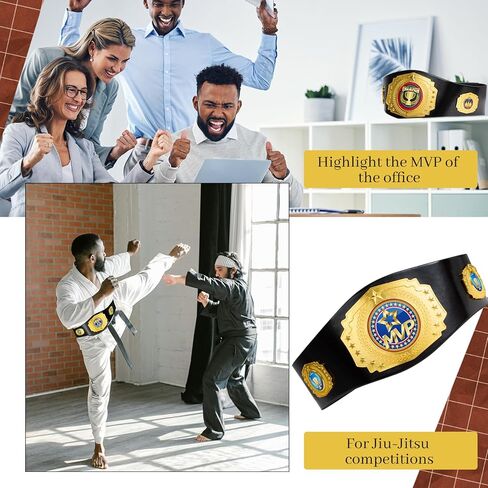 حزام البطولة مقاس 51 بوصة للكبار، حزام الكأس الكبير للبطولة، أحزمة عنوان المصارعة الجلدية للجوائز الثقيلة والرياضة والجوائز والمناسبات in Kuwait