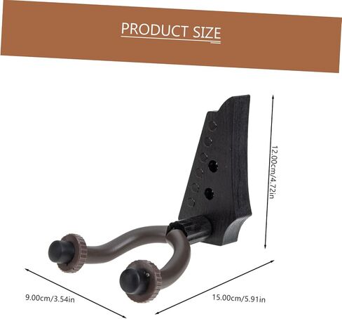 VANZACK Guitar Violin Holder Morin Khuur Wall Mounted Rack Ukulele Hook Easy Install Space Saving Lightweight Design for String Instruments Display Finish in Saudi Arabia