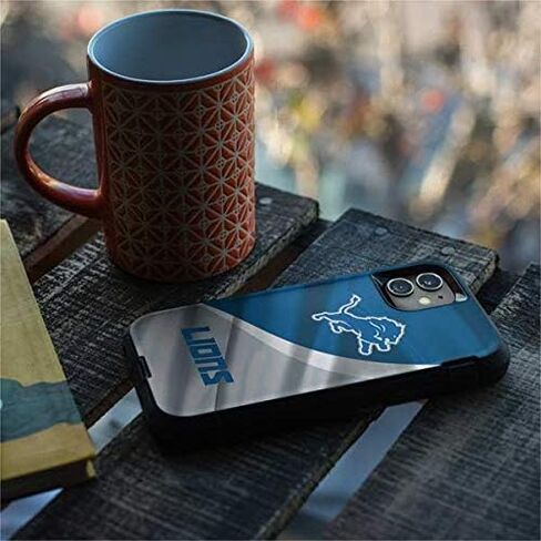 غلاف Skinit متوافق مع حافظة OtterBox Defender iPhone 11 - تصميم مرخص رسميًا من NFL Detroit Lions in Saudi Arabia