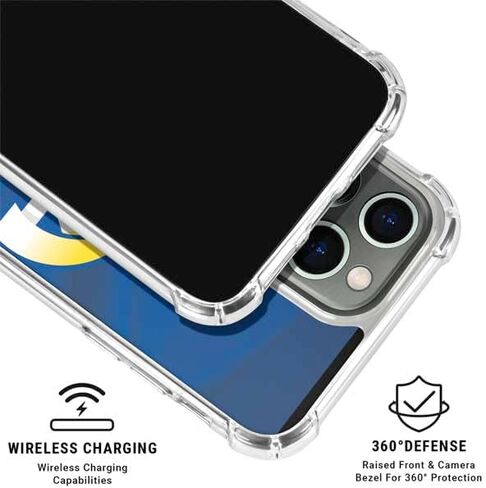 Skinit Clear Phone Case Compatible with iPhone 15 Pro Max - Officially Licensed NFL Los Angeles Rams Design in Saudi Arabia
