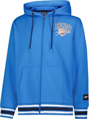 Ultra Game Adults NBA Official Super Soft MVP Full Zip Hoodie Jacket, Oklahoma City Thunder, Team Color, XX-Large in Saudi Arabia
