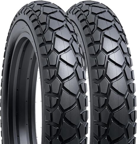 YUNSCM 2-PCS 20" Heavy Duty 20x4.0/98-406 Fat E-Bike Tires 20inch Fat Tires Compatible with Electric Bike 20 x 4.0 20X4 All-Terrain Directional Tread Bicycle Tires (Y-1327) in Saudi Arabia