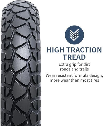 YUNSCM 2-PCS 20" Heavy Duty 20x4.0/98-406 Fat E-Bike Tires 20inch Fat Tires Compatible with Electric Bike 20 x 4.0 20X4 All-Terrain Directional Tread Bicycle Tires (Y-1327) in Saudi Arabia