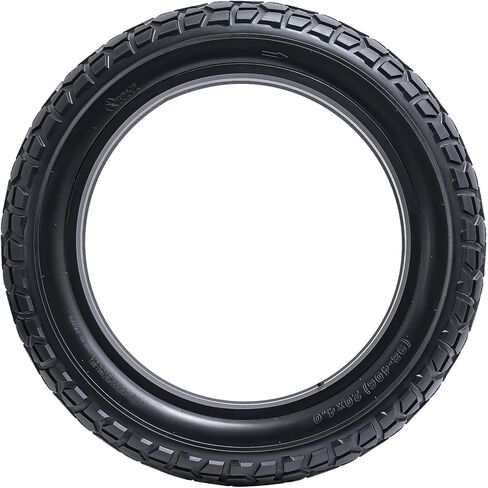 YUNSCM 2-PCS 20" Heavy Duty 20x4.0/98-406 Fat E-Bike Tires 20inch Fat Tires Compatible with Electric Bike 20 x 4.0 20X4 All-Terrain Directional Tread Bicycle Tires (Y-1327) in Saudi Arabia