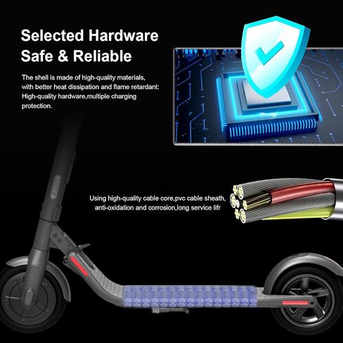 استبدال محول 42 فولت 2 أمبير لشاحن Segway Ninebot Xiaomi M365، Lime، Bird، Lime-S، Skip، Spin، شاحن سكوتر كهربائي Segway Ninebot لـ ES1 ES2 ES4 E22 لبطارية ليثيوم أيون 36 فولت in Saudi Arabia