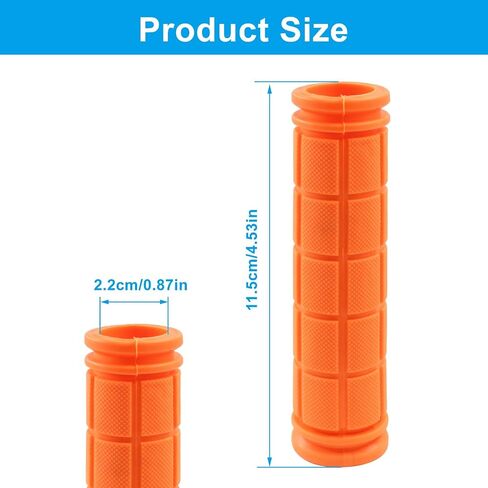 4Pcs Bike Handlebar Grips, Non Slip Rubber Bicycle Handlebar Grips Replacement for Bikes in Saudi Arabia