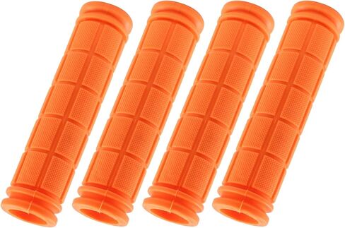 4Pcs Bike Handlebar Grips, Non Slip Rubber Bicycle Handlebar Grips Replacement for Bikes in Saudi Arabia