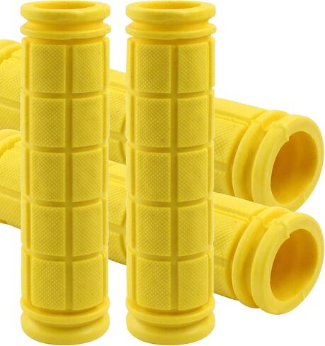 4Pcs Bike Handlebar Grips, Non Slip Rubber Bicycle Handlebar Grips Replacement for Bikes in Saudi Arabia