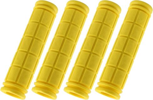 4Pcs Bike Handlebar Grips, Non Slip Rubber Bicycle Handlebar Grips Replacement for Bikes in Saudi Arabia